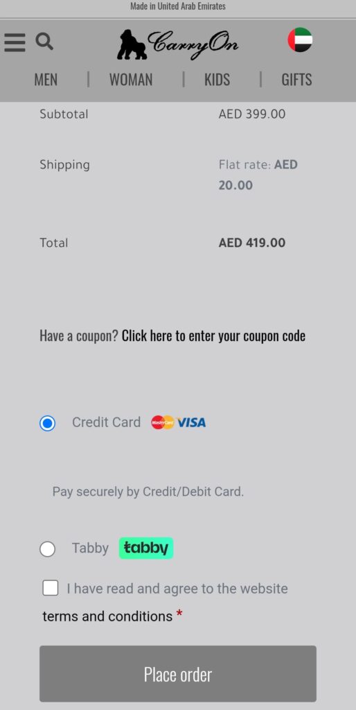 WooCommerce checkout page design